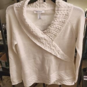 Never worn White Sweater